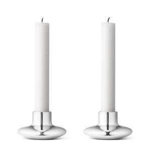 Georg Jensen – Bougeoir (lot de 2 pièces) Henning Koppel, a…