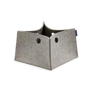 Hey Sign - Big Box, S, gris clair chiné