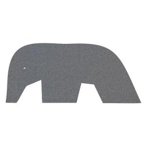 Hey Sign - Tapis Eléphant pour enfants, 92 x 120 cm, 5 mm,…