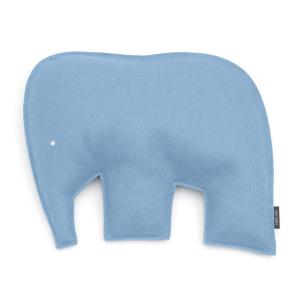 Hey Sign - Coussin éléphant 40 x 30,5 cm, bleu pastel