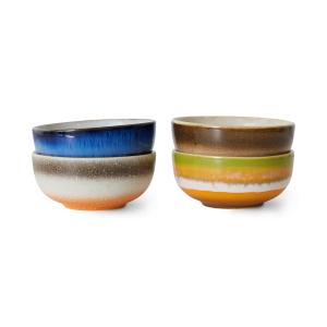 HKliving - 70's Coupe, XS Bowls, Ø 8,3 cm, sierra (set de 4…