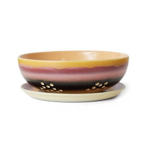 HKliving - 70's Bol Berry Bowl, Ø 17,3 cm, sunset