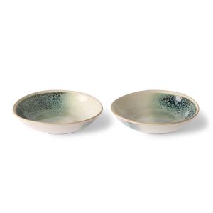 HKliving - 70's Bols Curry, 21,7 x 21 cm, mist (set de 2)