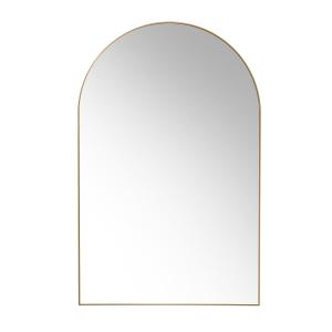 HKliving - Miroir arch, 92 x 59,5 cm, laiton