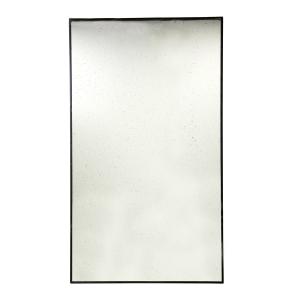 HKliving - Miroir de sol, 175 x 100 cm, noir