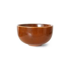 HKliving - Chef Ceramics Bol 250 ml, orange brûlé