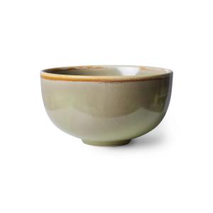 HKliving - Chef Ceramics Bol 250 ml, moss green