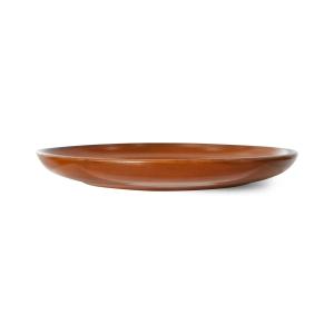 HKliving - Chef Ceramics Assiette, Ø 20 cm, burned orange