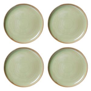 HKliving - Chef Ceramics Assiette, Ø 26 cm, moss green (set…