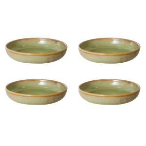 HKliving - Chef Ceramics Assiette creuse, Ø 19,3 cm, moss g…
