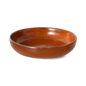 HKliving - Chef Ceramics Assiette creuse, Ø 19,3 cm, burned…