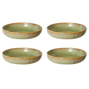 HKliving - Chef Ceramics Assiette creuse, Ø 21,5 cm, moss g…