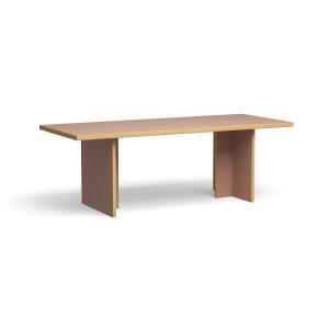 HKliving - Table de salle à manger rectangulaire, 220 cm, c…