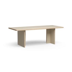 HKliving - Table de salle à manger rectangulaire, 220 cm, c…