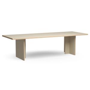 HKliving - Table de salle à manger rectangulaire, 280 cm, c…