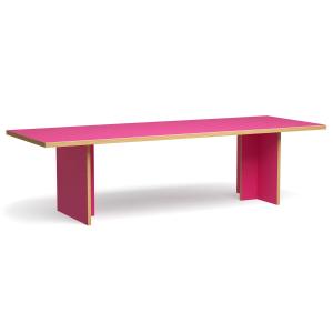 HKliving - Table de salle à manger rectangulaire, 280 cm, r…
