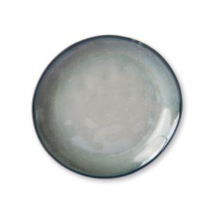 HKliving - Chef Ceramics Assiette, Ø 20,3 cm, gris-vert