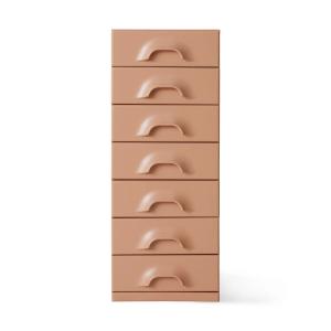 HKliving - Commode à 7 tiroirs, blush