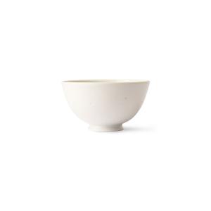 HKliving - Kyoto Bol à riz, Ø 11,3 cm, blanc moucheté