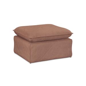 HKliving - Nomad canapé, pouf, lin / dusty rose