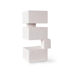 HKliving - Objects Sculpture en bois ; Harmony / blanc