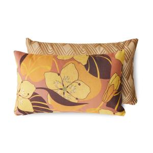 HKliving - Printed Coussin, 60 x 35 cm, heyday