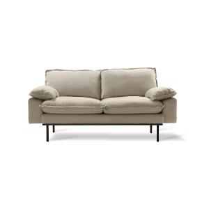 HKliving - Retro Canapé 2 places, beige