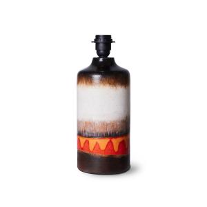 HKliving - Retro Glazed Pied de lampe de table, H 33 cm, mu…