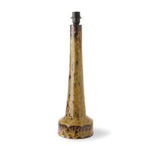 HKliving - Retro Pied de lampe de table, H 62 cm, moutarde