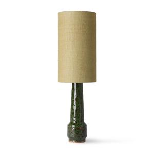 HKliving - Retro Pied de lampe de table, H 45 cm, lava gree…