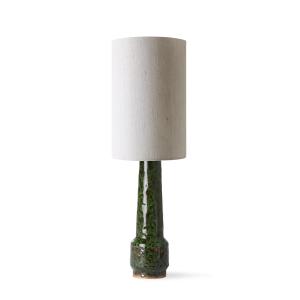HKliving - Retro Pied de lampe de table, H 45 cm, lava gree…