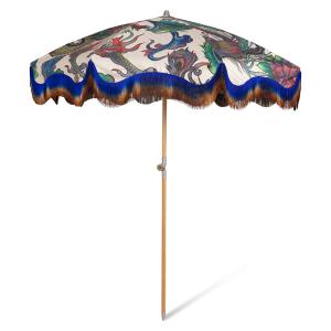 HKliving - Parasol, Ø 200 cm, traditional blend