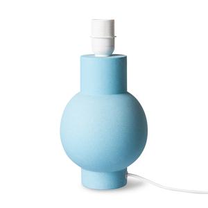 HKliving - Pied de lampe de table en céramique, ice blue