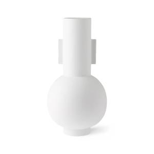 HKliving - vase l, ø 21 x h 42,5 cm, blanc mat