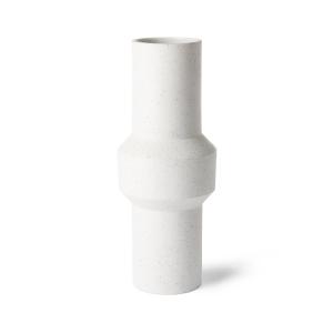 HKliving - Vase en speckled clay droit l, ø 16 x 39,5 h cm,…