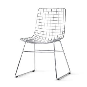 HKliving - Wire Chaise, chrome