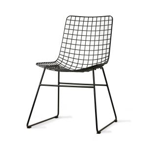 HKliving - Wire Chaise, noir