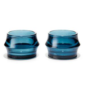 Holmegaard - Arc Porte-bougies à réchaud, Ø 7,2 cm, bleu fo…