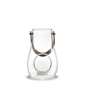 Holmegaard - Design with light lanterne h 16 cm, claire