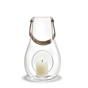 Holmegaard - Design with light lanterne h 25 cm, claire