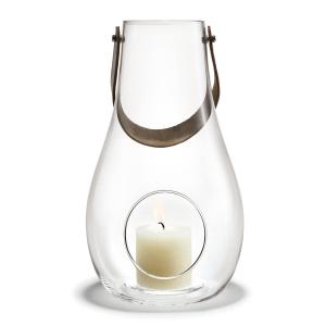 Holmegaard - Design with light lanterne h 29 cm, claire