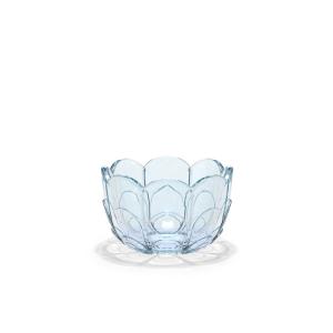 Holmegaard - Lily Porte-bougie à chauffe-plat, Ø 7 cm, blue…