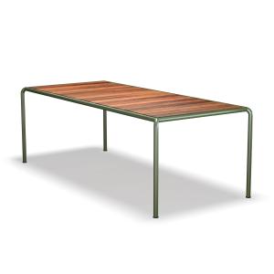 HOUE - VTable, 222 x 98 cm, frêne / olive green