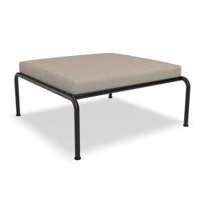 HOUE - AVON Ottoman, noir / cendre