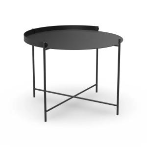 HOUE - EDGE Table d'appoint Ø62, noir,