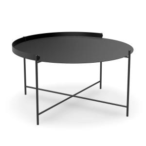 HOUE - EDGE Table d'appoint Ø76, noir