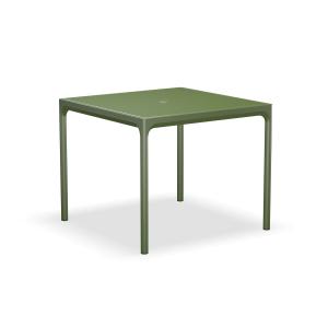 HOUE - FOUR Table d'extérieur, 90 x 90 cm, olive green