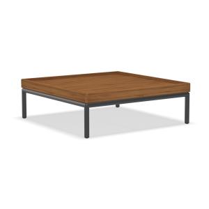 HOUE - LEVEL - LEVEL 2 Table basse, 81 x 81 cm, bambou / gr…