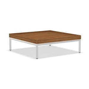 HOUE - LEVEL - LEVEL 2 Table basse, 81 x 81 cm, bambou / mu…