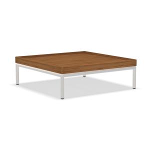 HOUE - LEVEL - LEVEL 2 Table basse, 81 x 81 cm, bambou / mu…
